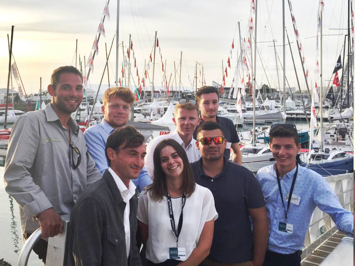 Technico-commerciaux au Grand Pavois pour leur rentrée