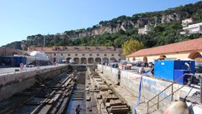 Site INB Côte d'Azur à Villefranche-sur-Mer