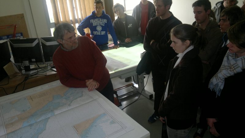 visite du Shom Brest Fevrier 2011