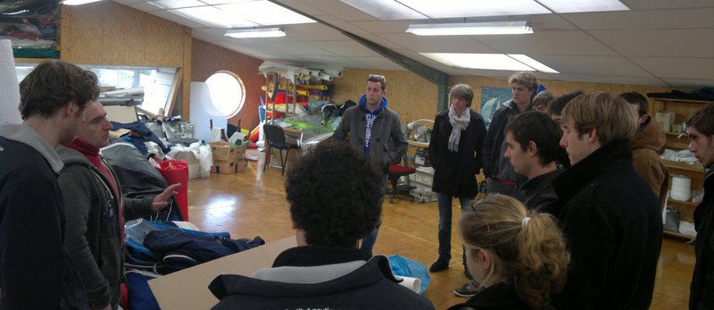 visite de YUCCA Voiles Février 2011